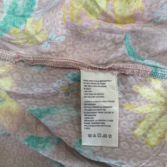 Free People Wisteria Maxi Dress Pastel Light Combo New With Tags Size Large - Picture 10 of 16